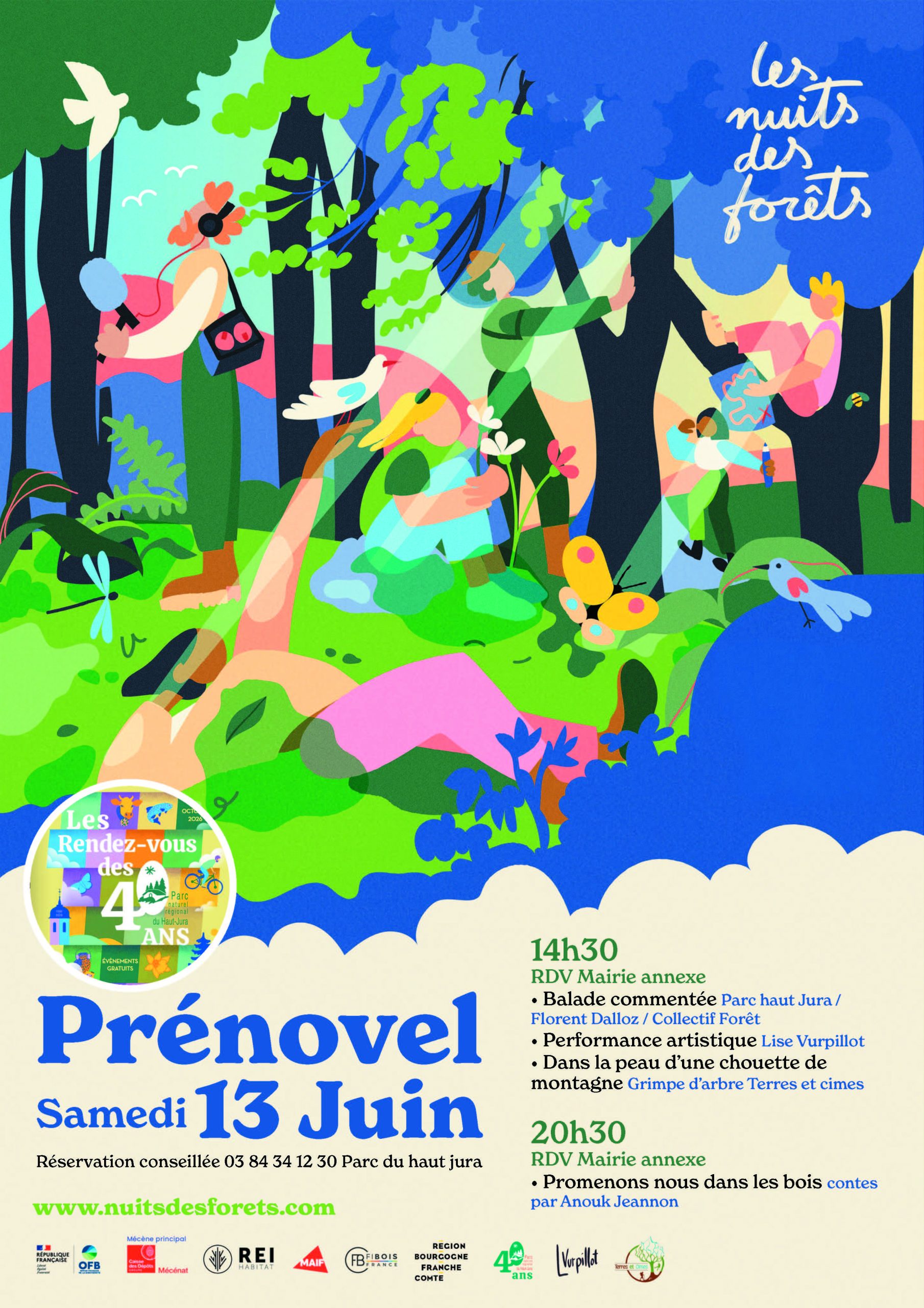 Affiche Nuit des Forêts